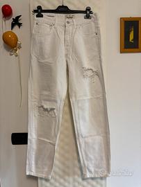 Jeans bianchi pull&bear