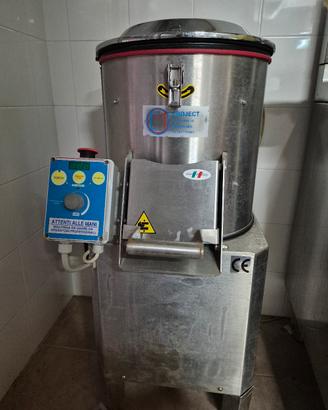 Pelapatate industriale Project 10 kg 400v trifase