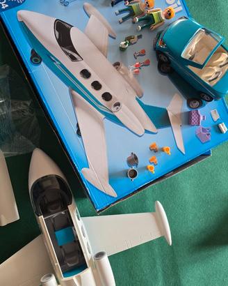 Playmobil lotto Jet privato + sala d'attesa