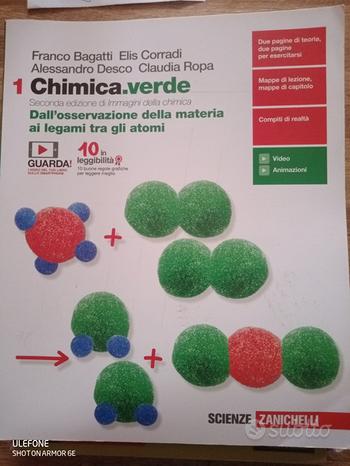 Libro scuola chimica.verde