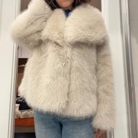 Ecopelliccia marchio “Brend” nuova con cartellino