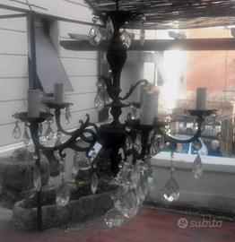lampadario a gocce