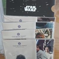 Star Wars I nei folder originali della Royal Mint