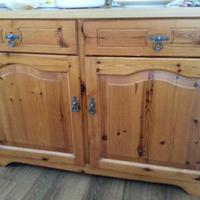 Credenza legno country 