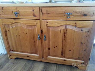 Credenza legno country 