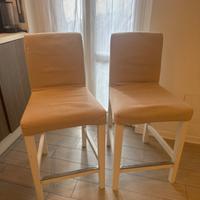 2 sgabelli da bar