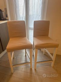 2 sgabelli da bar