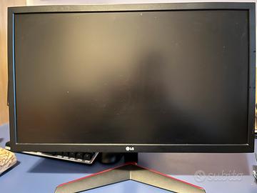 Monitor 1080p 144hz marca LG per gaming