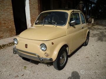 fiat 500l d'epoca iscritta asi