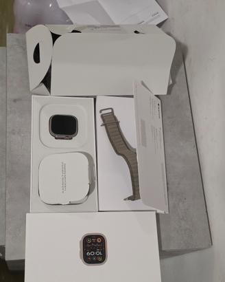 Apple watch ultra 2 49 mm titanium olive alpine