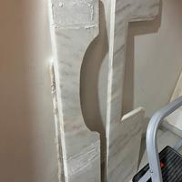 Lastre marmo pretagliate per lavandino bagno