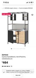 Aspinge ikea  cucina