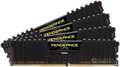 64 GB RAM DDR4 3000 (4x16GB Corsair Vengeance)