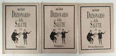 3 fascicoli Dizionario della Salute