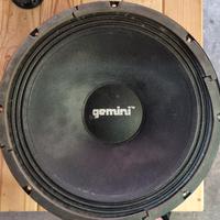 subwoofer Gemini 12" 30cm 100watt rms 8 ohm