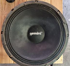 subwoofer Gemini 12" 30cm 100watt rms 8 ohm