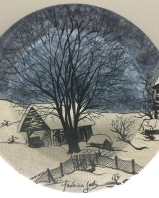 Piatto in ceramica di Federica Galli