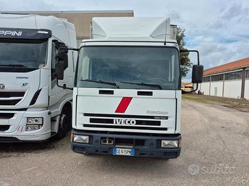 Eurocargo iveco 80e17 furgone e sponda