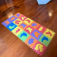 Tappetino Puzzle per Bambini, 18 Pezzi, 30 cm