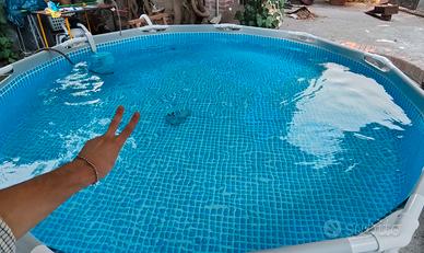 Piscina Intex  3,05m +  Pompa a Sabbia + Accessori