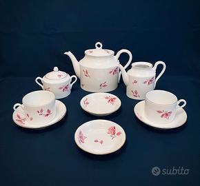 Set da tè a fiori fucsia (Richard Ginori)
