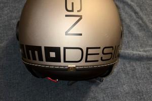 Casco momo design grigio