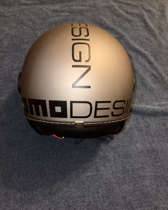 Casco momo design grigio
