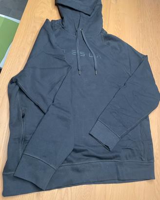 Felpa Tesla XXL  con cappuccio nuova