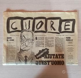 Rivista CUORE Numero 1 (16 gennaio 1989) Originale