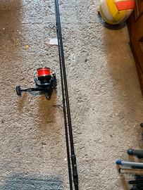 canna e mulinello carp fishing