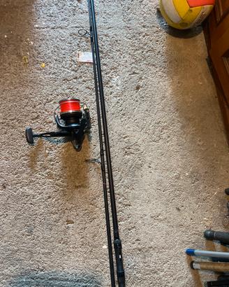 canna e mulinello carp fishing