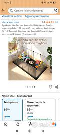 gabbia per piccoli animali 