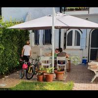 Ombrellone da giardino in alluminio 4x3