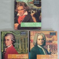 3 CD Originali: Beethoven, Mozart e Bach