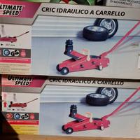 Cric idraulico a carrello