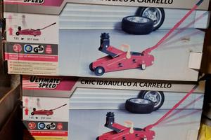 Cric idraulico a carrello