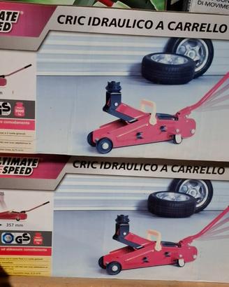 Cric idraulico a carrello