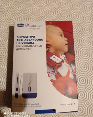 sistema anti abbandono Chicco bebè car Easy teck