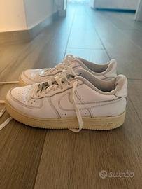 Nike Air Force 1 total white - Taglia 37.5