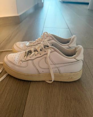 Nike Air Force 1 total white - Taglia 37.5