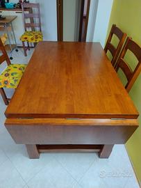 tavolo in legno massello