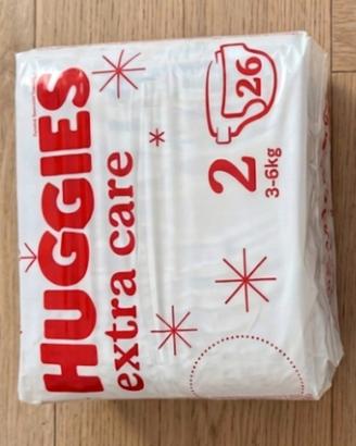 huggies extra care taglia 2 