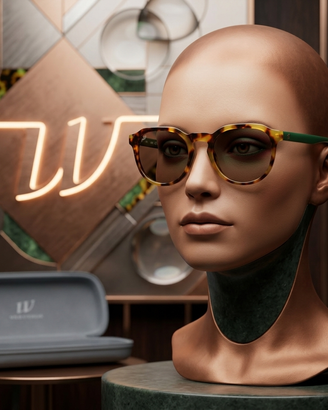 Occhiali da Sole WEB Eyewear WE0232/S Nuvoli