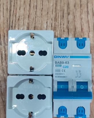 materiale elettrico da quadro 