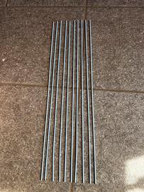 Bacchette 8103f castolin 2mm in argento