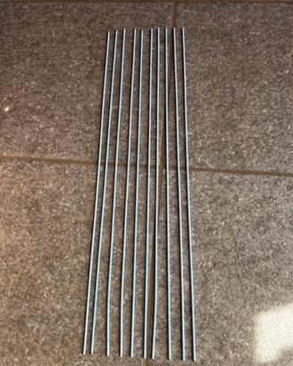 Bacchette 8103f castolin 2mm in argento