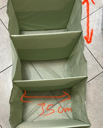 Set 4 organizer varie misure