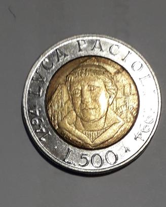 500 lire Luca Pacioli