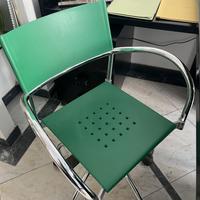 Sedia da scrivania girevole con ruote e braccioli