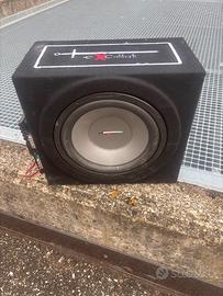 Sub woofer e amplificatore